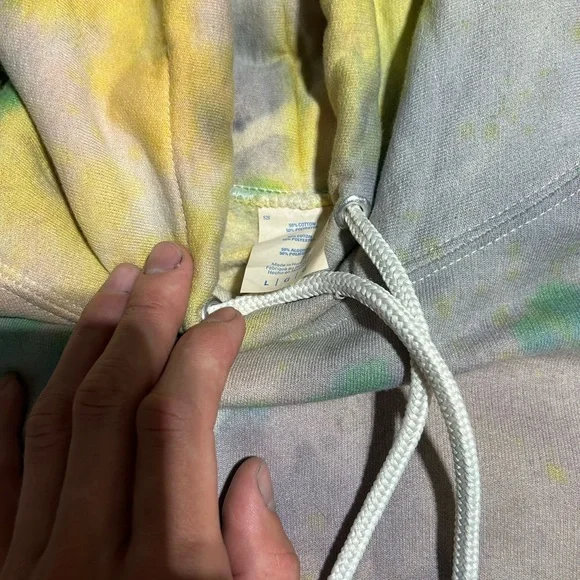 Men’s Custom 1of1 Dyed Hoodie Sweatshirt - Picture 5 of 7
